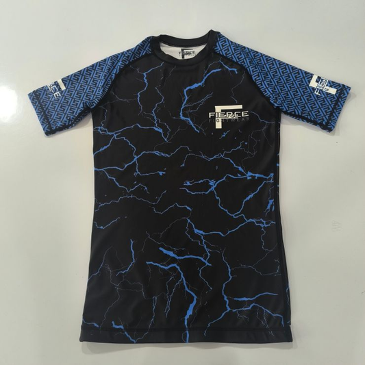 Adults Lightning range short sleeved rash guard