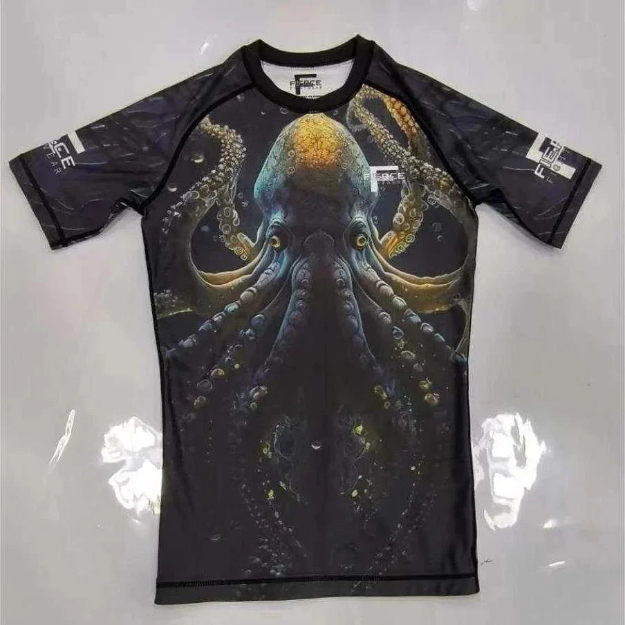 Premium quality rash guard Kraken range