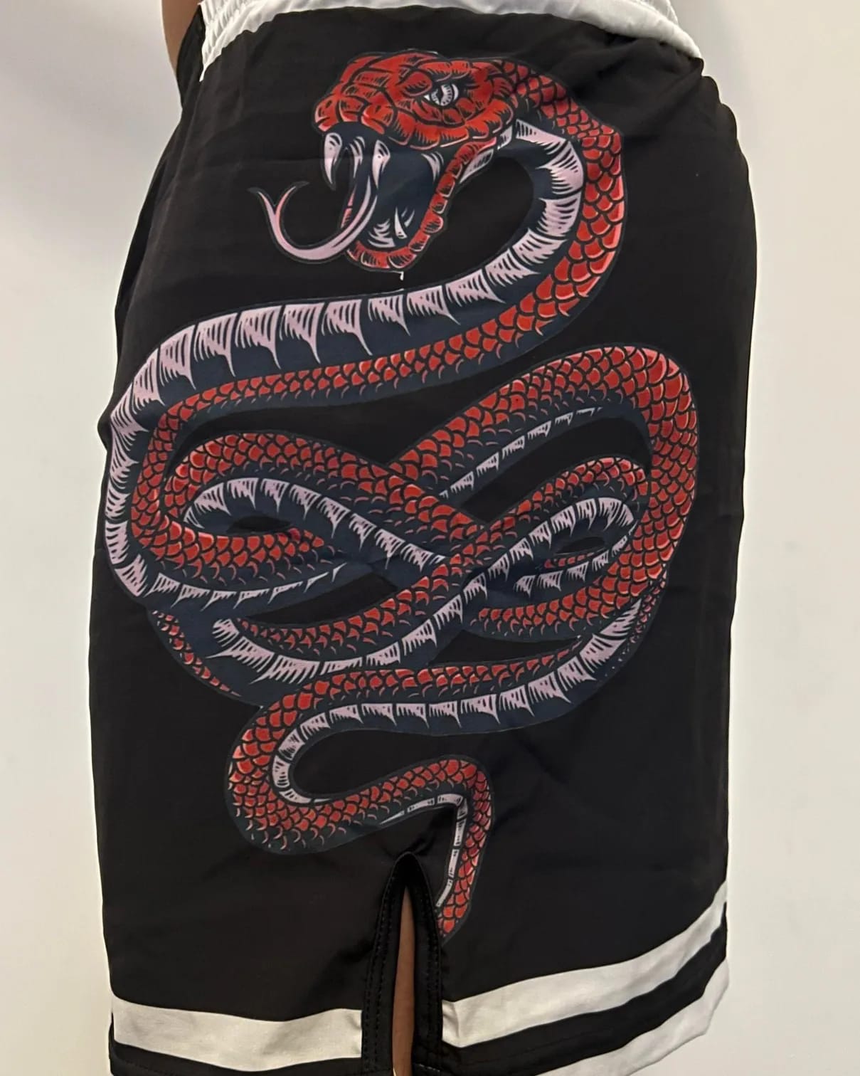 MMA/BJJ Shorts Red Snake Range